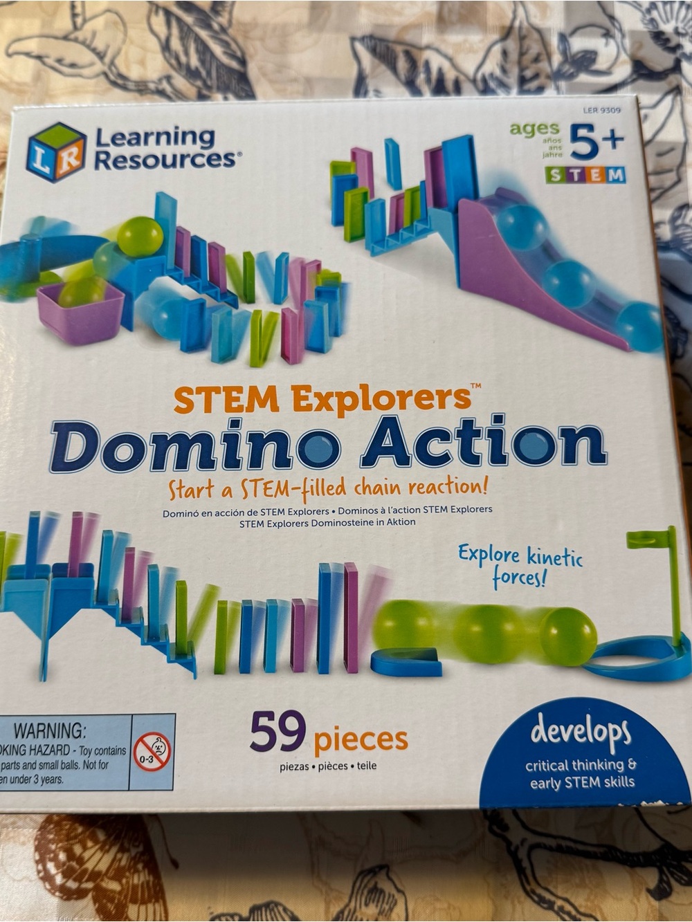 Learning Resources STEM Explorers Domino Action 59pcs